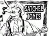 Client: Satchel Jones ~ Concert Poster ~ Pencil & Ink Illustration + Digital Text ~ Fall 2004 ~ Ypsilanti, MI