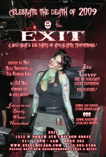 Client: John Jones Productions ~ Event Flyer ~ Adobe Illustrator ~ 11/2009 ~ Chicago, IL