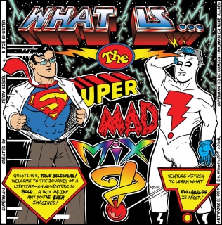 Personal: Super Mad Mix ~ Album Art ~ Pencil & Ink Illustration + Digital Colors ~ Fall 2004