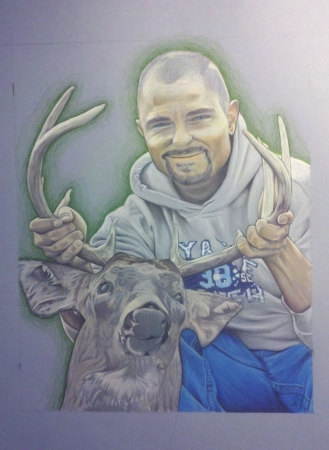 Commemorative Portrait of Joshua Weage - Complete