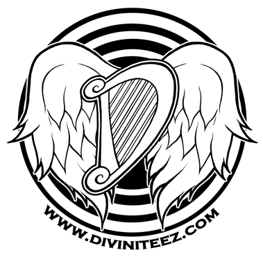 Client: Diviniteez - Logo - Pencil & Ink Illustration + Digital Text - 4/2006 ~ Lansing, MI