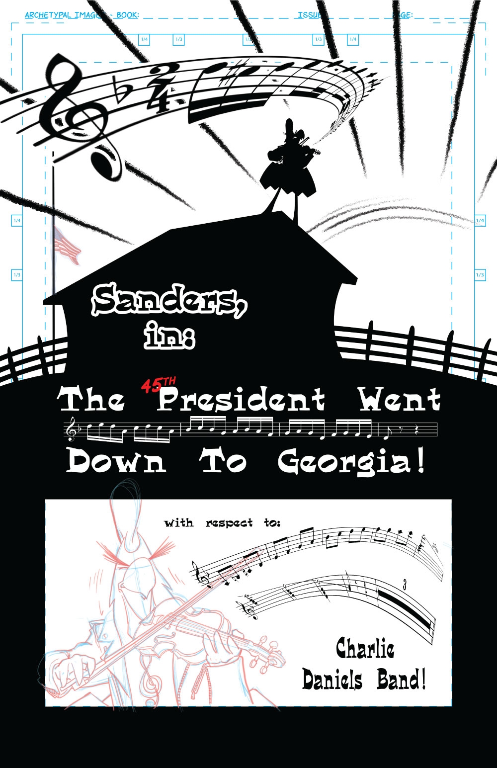 The President Went Down To Georgia! 1